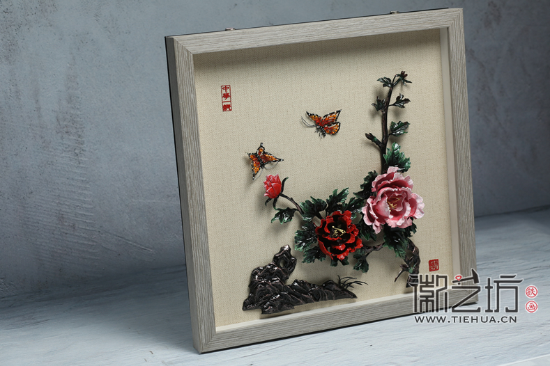 徽藝坊鐵畫擺臺(tái)系列 (1)
