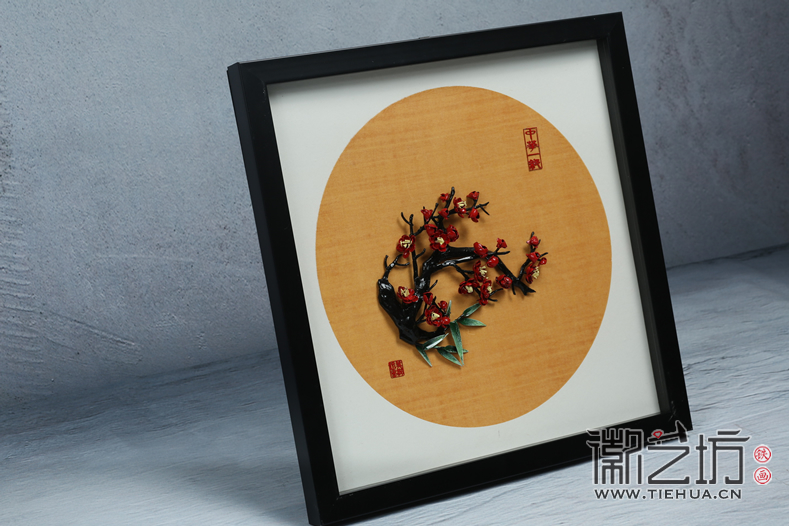 徽藝坊鐵畫擺臺(tái)系列 (2)
