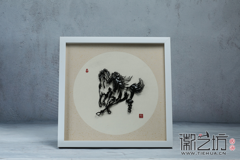 徽藝坊鐵畫擺臺(tái)系列 (3)